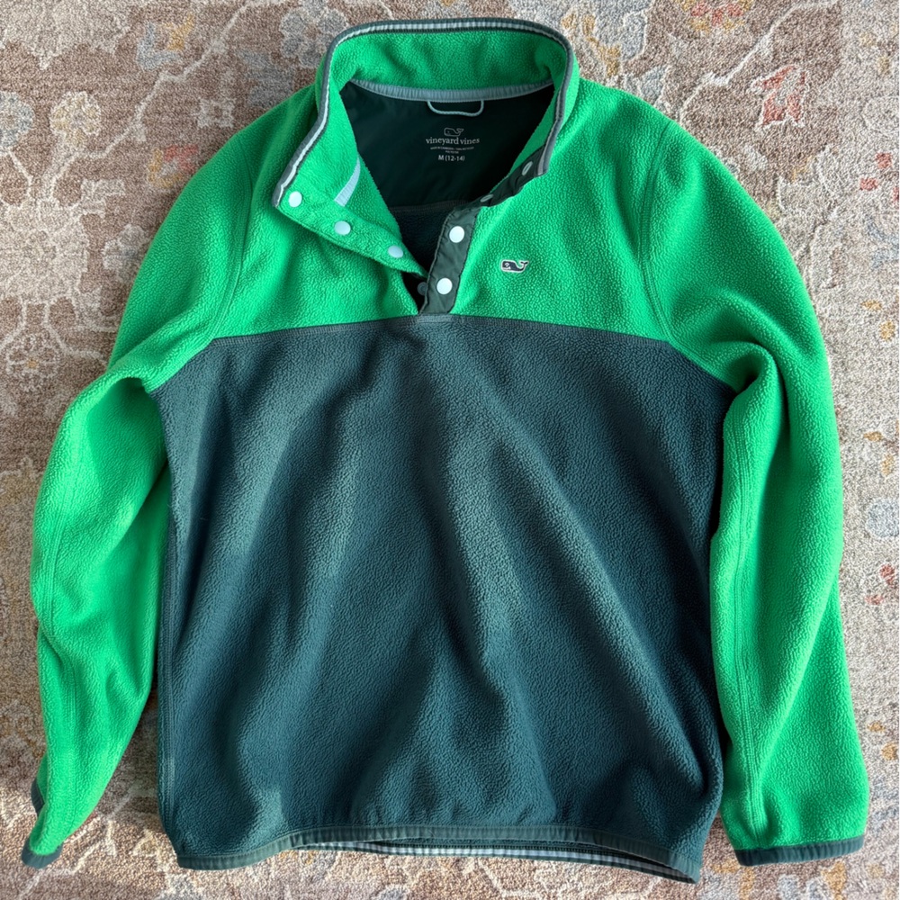 Vineyard Vines Snap Front Fleece